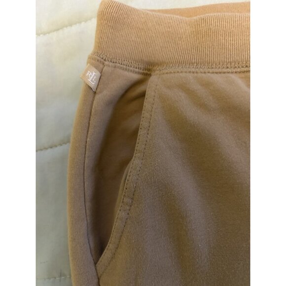 Lauren Ralph Lauren Large Sweatpants Women’s Beige Tan Drawstring Lounge - Picture 11 of 11